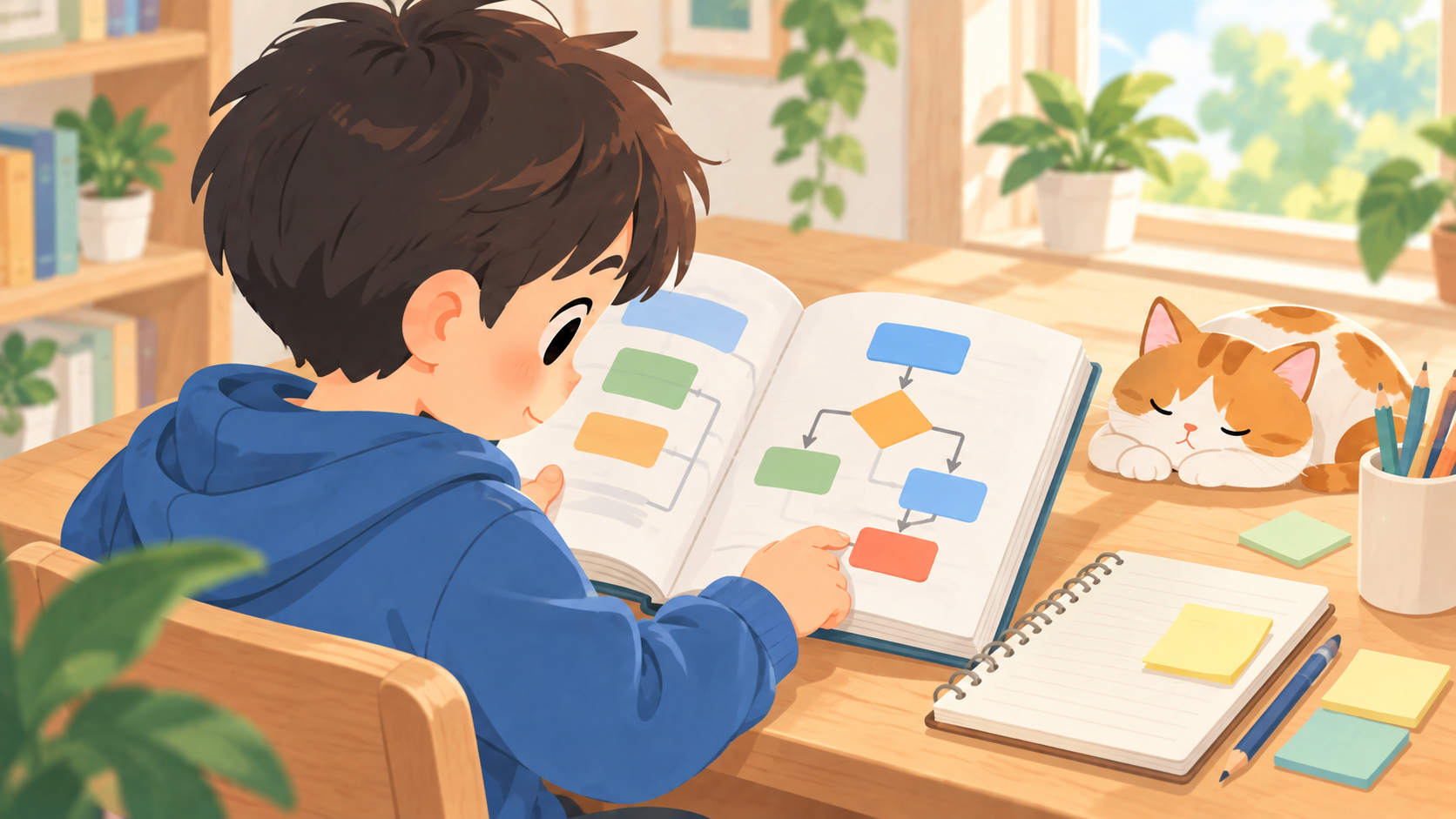 本・紙教材|自分のペースでじっくり読み返しながら学べる