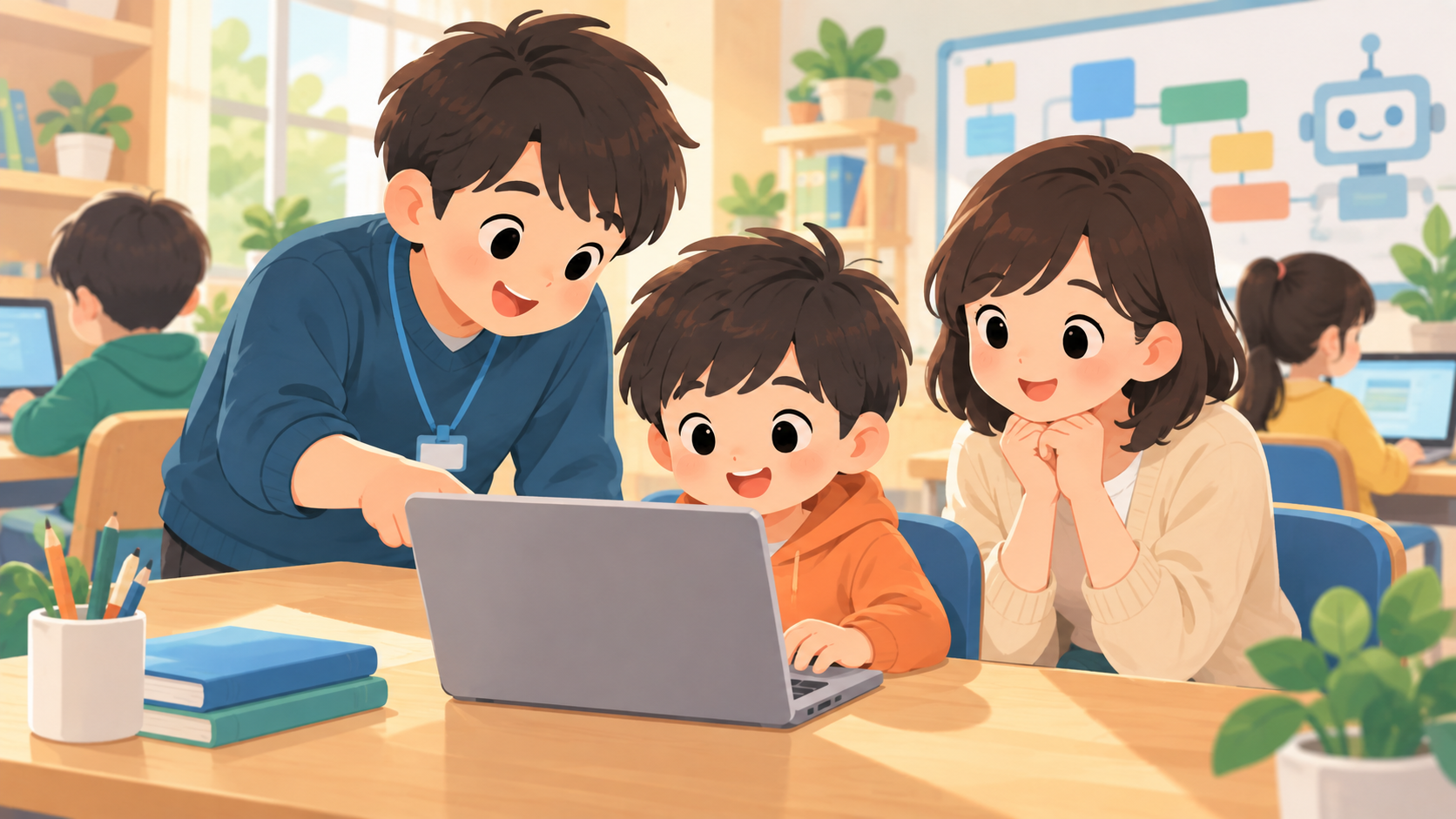 教材選びや自宅学習に迷ったら、テックチャンスの無料体験授業へ
