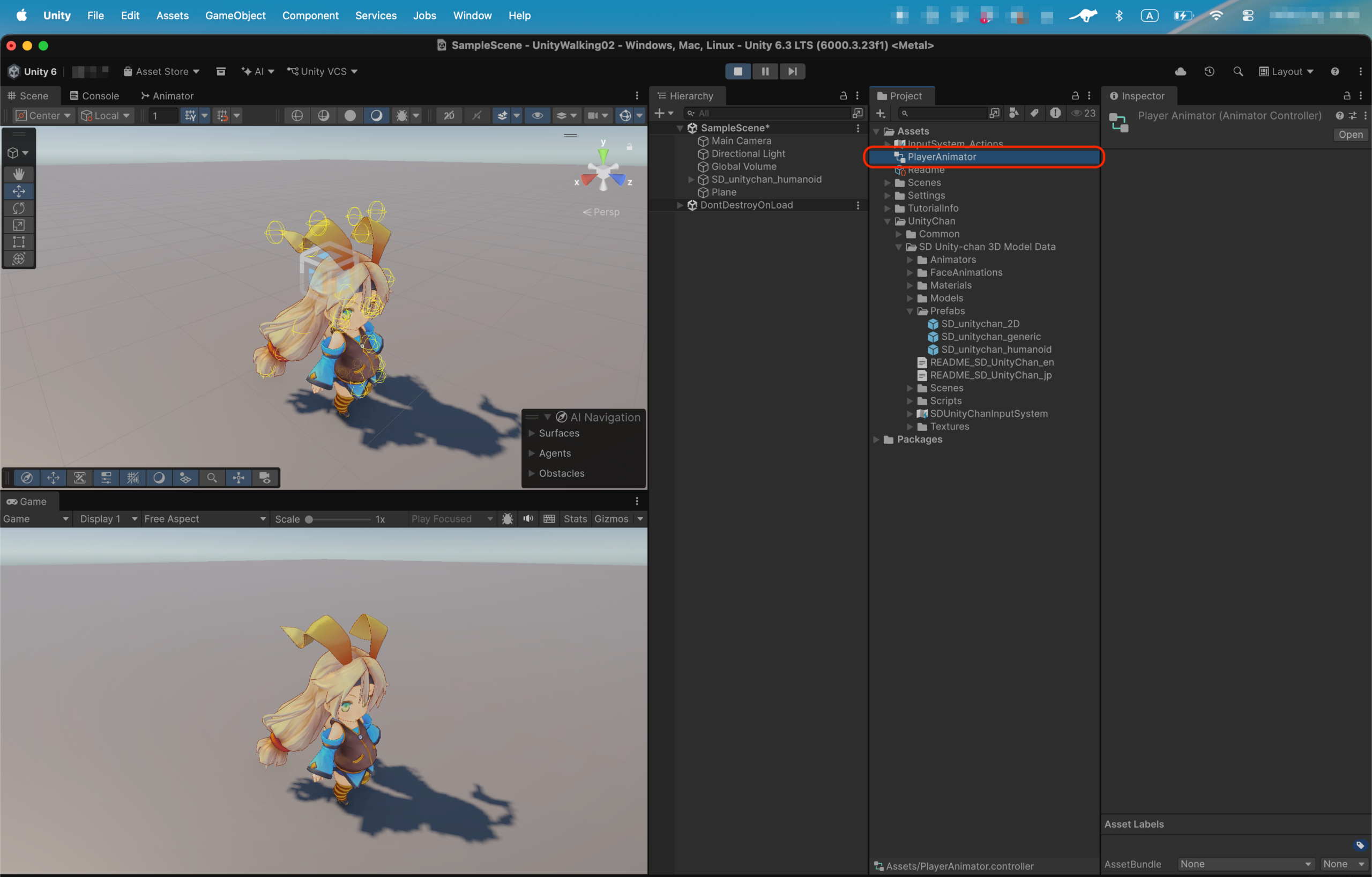 PlayerAnimator.controller